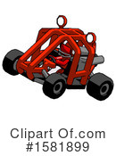 Red Design Mascot Clipart #1581899 by Leo Blanchette