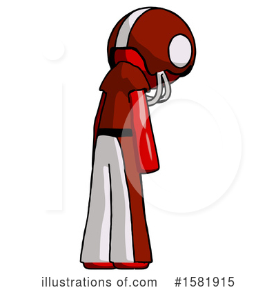 Royalty-Free (RF) Red Design Mascot Clipart Illustration by Leo Blanchette - Stock Sample #1581915