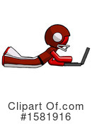 Red Design Mascot Clipart #1581916 by Leo Blanchette
