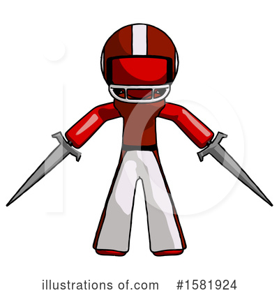 Royalty-Free (RF) Red Design Mascot Clipart Illustration by Leo Blanchette - Stock Sample #1581924