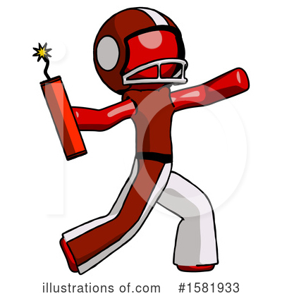 Royalty-Free (RF) Red Design Mascot Clipart Illustration by Leo Blanchette - Stock Sample #1581933
