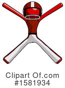 Red Design Mascot Clipart #1581934 by Leo Blanchette