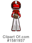 Red Design Mascot Clipart #1581937 by Leo Blanchette