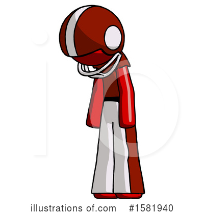 Royalty-Free (RF) Red Design Mascot Clipart Illustration by Leo Blanchette - Stock Sample #1581940