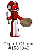 Red Design Mascot Clipart #1581949 by Leo Blanchette