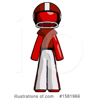 Royalty-Free (RF) Red Design Mascot Clipart Illustration by Leo Blanchette - Stock Sample #1581966