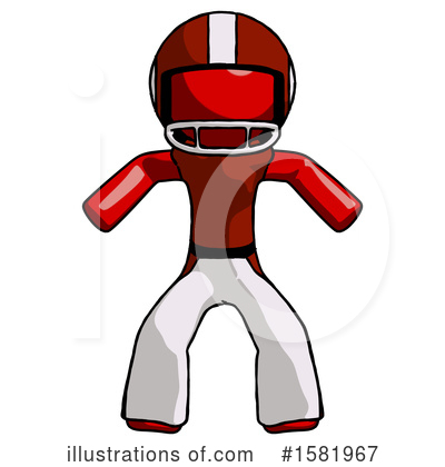 Royalty-Free (RF) Red Design Mascot Clipart Illustration by Leo Blanchette - Stock Sample #1581967