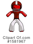 Red Design Mascot Clipart #1581967 by Leo Blanchette