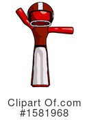 Red Design Mascot Clipart #1581968 by Leo Blanchette
