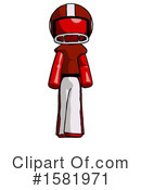 Red Design Mascot Clipart #1581971 by Leo Blanchette