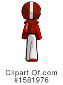 Red Design Mascot Clipart #1581976 by Leo Blanchette
