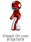 Red Design Mascot Clipart #1581979 by Leo Blanchette