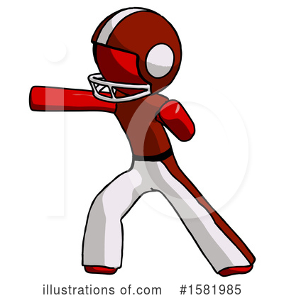 Royalty-Free (RF) Red Design Mascot Clipart Illustration by Leo Blanchette - Stock Sample #1581985