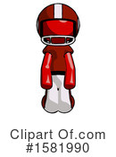 Red Design Mascot Clipart #1581990 by Leo Blanchette