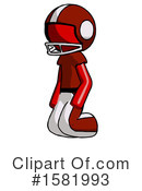Red Design Mascot Clipart #1581993 by Leo Blanchette