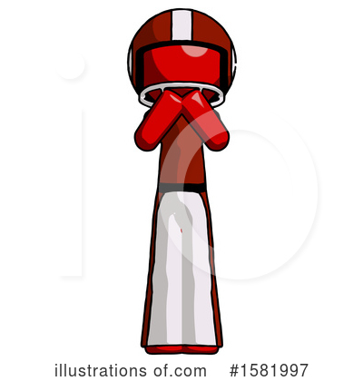 Royalty-Free (RF) Red Design Mascot Clipart Illustration by Leo Blanchette - Stock Sample #1581997