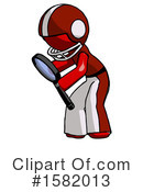 Red Design Mascot Clipart #1582013 by Leo Blanchette