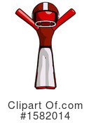 Red Design Mascot Clipart #1582014 by Leo Blanchette