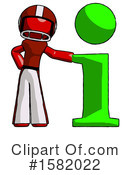 Red Design Mascot Clipart #1582022 by Leo Blanchette