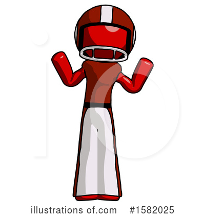 Royalty-Free (RF) Red Design Mascot Clipart Illustration by Leo Blanchette - Stock Sample #1582025
