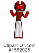 Red Design Mascot Clipart #1582025 by Leo Blanchette