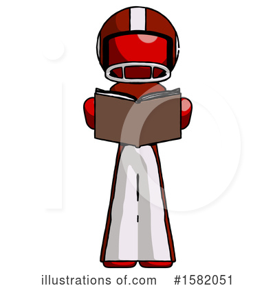 Royalty-Free (RF) Red Design Mascot Clipart Illustration by Leo Blanchette - Stock Sample #1582051