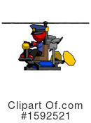 Red Design Mascot Clipart #1592521 by Leo Blanchette
