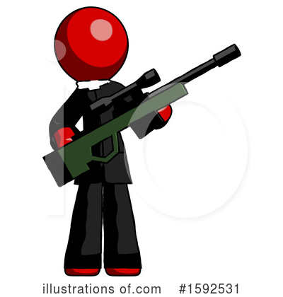 Royalty-Free (RF) Red Design Mascot Clipart Illustration by Leo Blanchette - Stock Sample #1592531