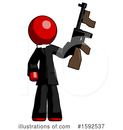 Royalty-Free (RF) Red Design Mascot Clipart Illustration by Leo Blanchette - Stock Sample #1592537