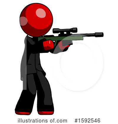 Royalty-Free (RF) Red Design Mascot Clipart Illustration by Leo Blanchette - Stock Sample #1592546