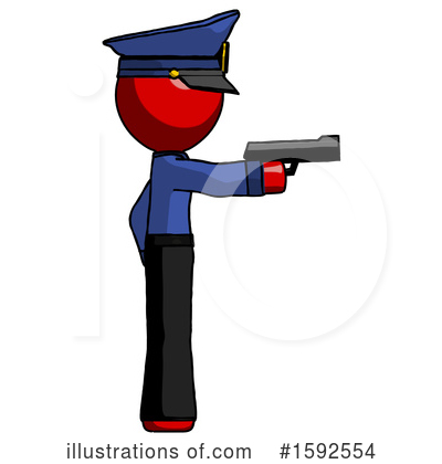 Royalty-Free (RF) Red Design Mascot Clipart Illustration by Leo Blanchette - Stock Sample #1592554