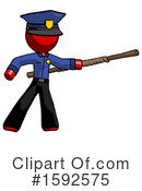 Red Design Mascot Clipart #1592575 by Leo Blanchette