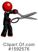 Red Design Mascot Clipart #1592576 by Leo Blanchette
