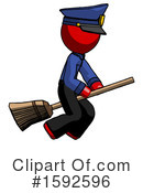 Red Design Mascot Clipart #1592596 by Leo Blanchette