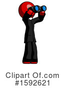 Red Design Mascot Clipart #1592621 by Leo Blanchette