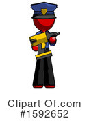 Red Design Mascot Clipart #1592652 by Leo Blanchette