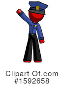 Red Design Mascot Clipart #1592658 by Leo Blanchette