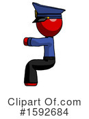 Red Design Mascot Clipart #1592684 by Leo Blanchette