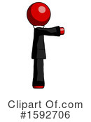 Red Design Mascot Clipart #1592706 by Leo Blanchette