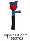 Red Design Mascot Clipart #1592708 by Leo Blanchette