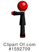 Red Design Mascot Clipart #1592709 by Leo Blanchette