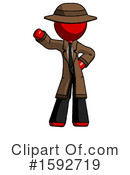 Red Design Mascot Clipart #1592719 by Leo Blanchette