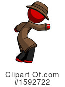 Red Design Mascot Clipart #1592722 by Leo Blanchette