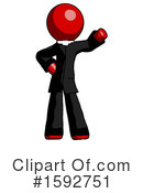 Red Design Mascot Clipart #1592751 by Leo Blanchette
