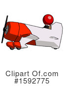 Red Design Mascot Clipart #1592775 by Leo Blanchette