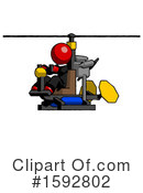 Red Design Mascot Clipart #1592802 by Leo Blanchette