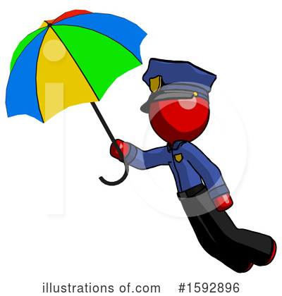 Royalty-Free (RF) Red Design Mascot Clipart Illustration by Leo Blanchette - Stock Sample #1592896