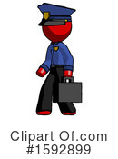 Red Design Mascot Clipart #1592899 by Leo Blanchette
