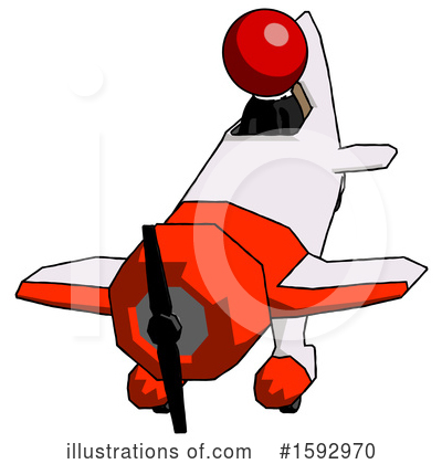 Royalty-Free (RF) Red Design Mascot Clipart Illustration by Leo Blanchette - Stock Sample #1592970