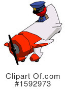 Red Design Mascot Clipart #1592973 by Leo Blanchette